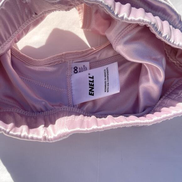 Enell High Impact Front Close Sports Bra Size 00 Pink Bust 32-35 Rib 27-29 - Picture 3 of 4